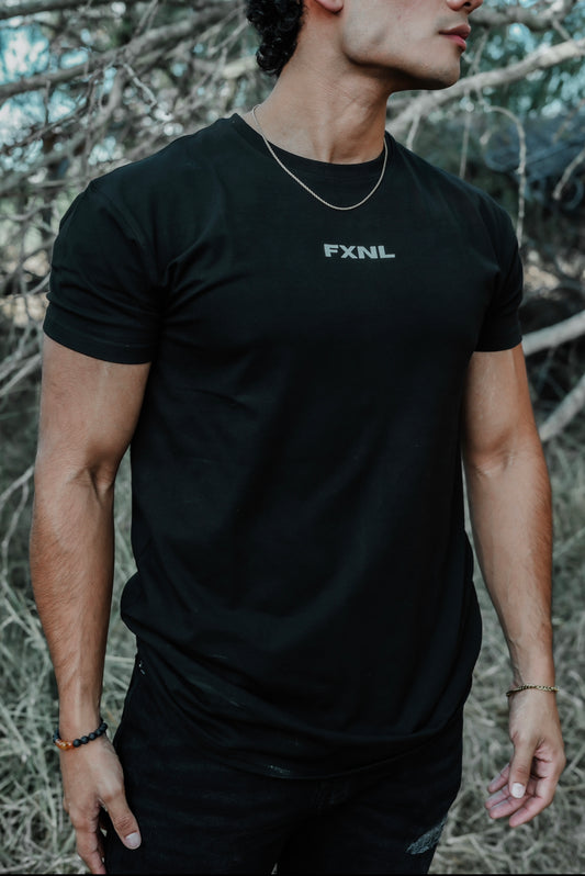 Black Fitted Tee