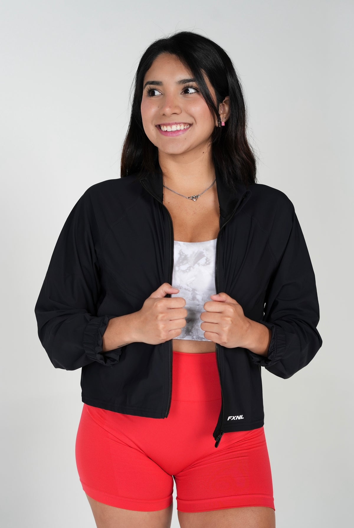 Black Windbreaker